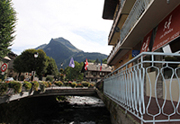 The Rhodos Hotel Morzine in the summer The Rhodos Hotel Morzine in the summer